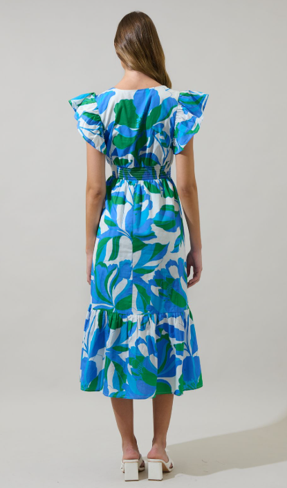 Alaina Floral Maxi Dress