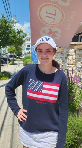American Flag Sweater