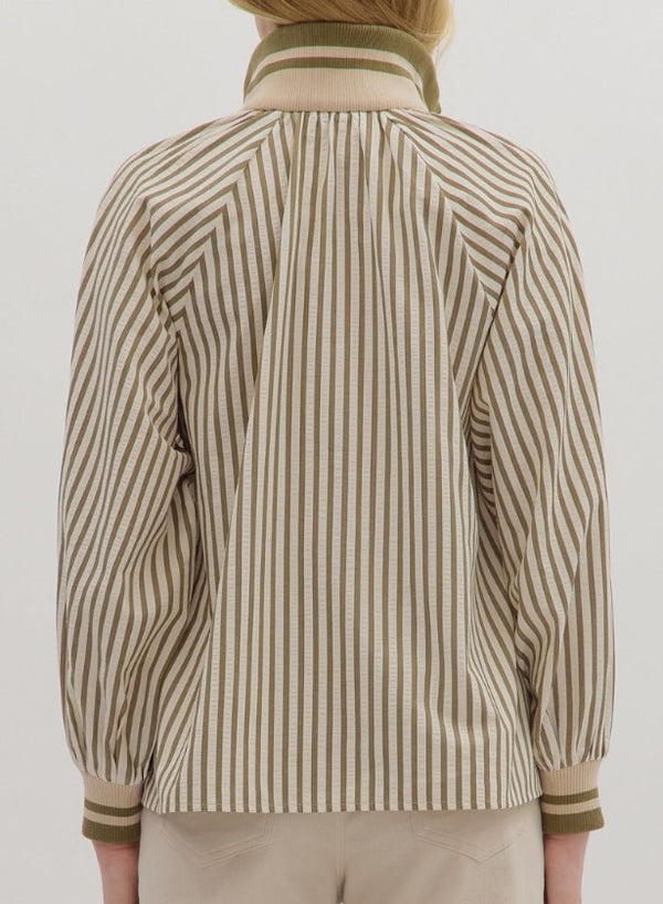 Annie Striped Long Sleeve Top