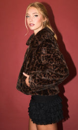 Ashton Faux Fur Collared Jacket