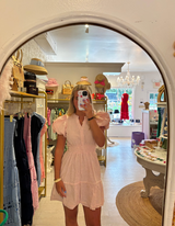 Carrie Striped Seersucker Dress