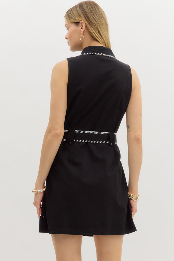 Celine Button Down Mini Dress