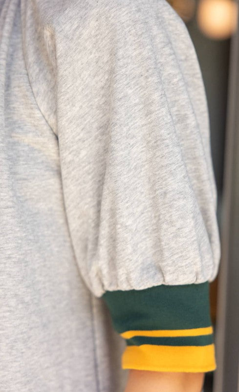 Colette Quarter Zip Frenchterry Top