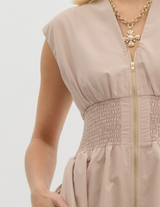 Collins V-Neck Midi Dress