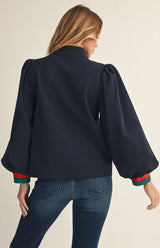 Eden Mock Neck Long Sleeve Top