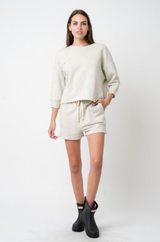 Scottie Raw Edge Sweatshirt