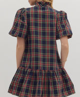 Finley Plaid Mini Dress