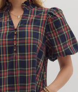 Finley Plaid Mini Dress