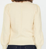 Genevieve Collared Neckline Knit Sweater