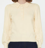 Genevieve Collared Neckline Knit Sweater