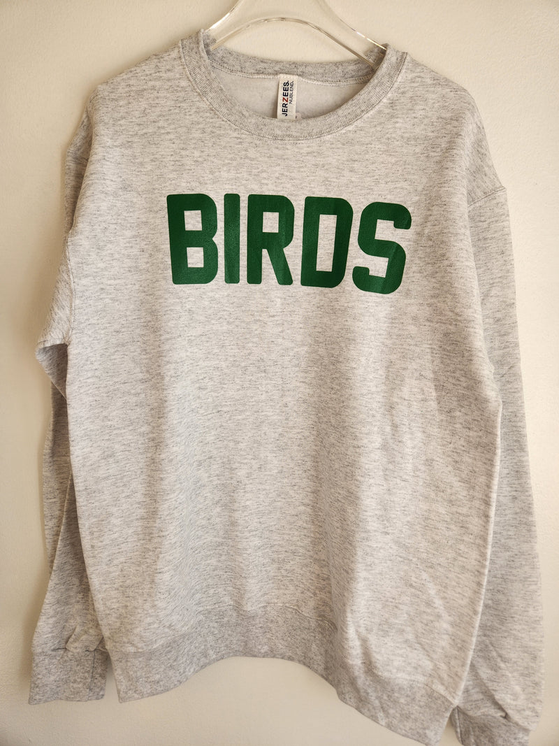 Birds Cotton Sweatshirt