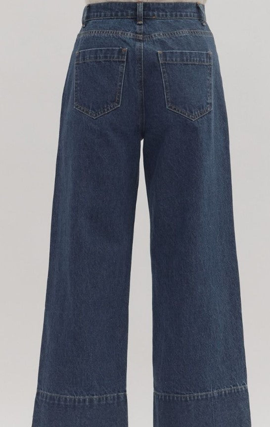 Libby Wide Cuff Hem Jeans