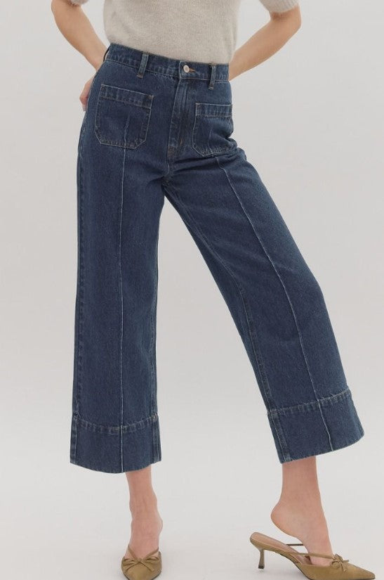 Libby Wide Cuff Hem Jeans