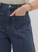 Libby Wide Cuff Hem Jeans