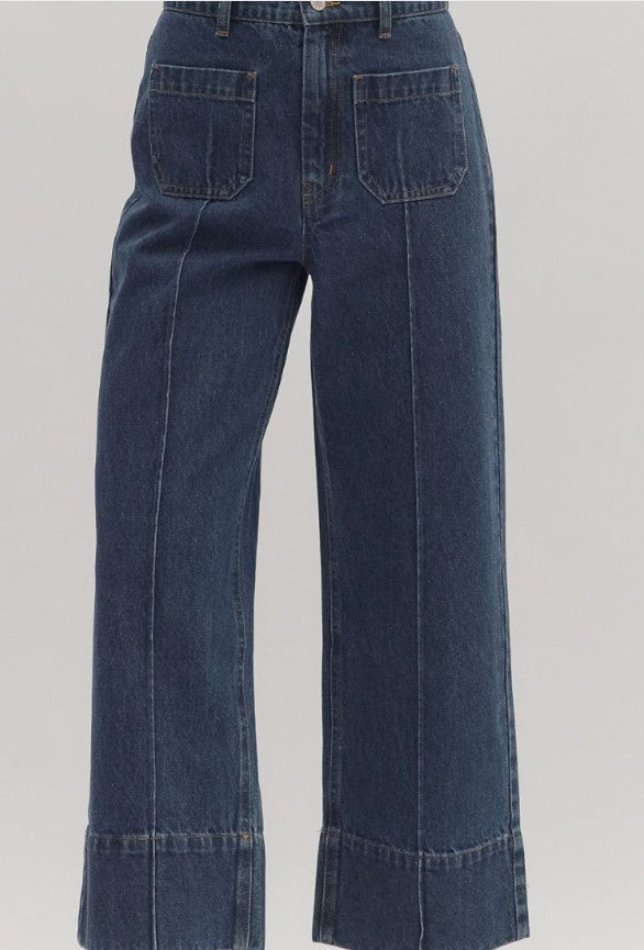 Libby Wide Cuff Hem Jeans