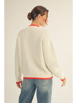 Jolly Christmas Tree Fuzzy Sweater