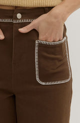 Katie Wide Leg Cropped Pants