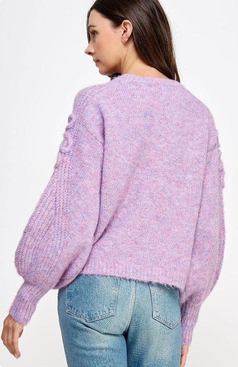 Lara knit sweater deals