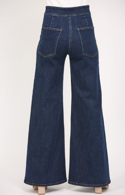 Lori High Waisted Wide Leg Jean