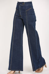 Lori High Waisted Wide Leg Jean
