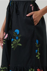 Mackenzie Floral Button Down Midi Dress