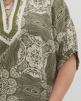 Matilda Patterned V-Neck Top