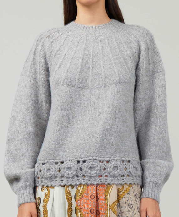 Mila Mock Neck Sweater