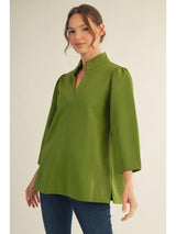 Millie 3/4 Puff Sleeve Top