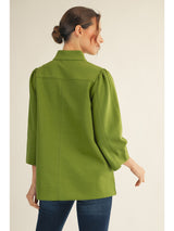 Millie 3/4 Puff Sleeve Top