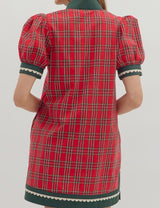 Noelle Plaid Mini Dress