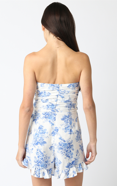 Olivia Floral Romper