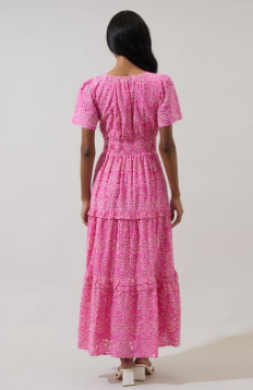 Ruby Eyelet Maxi Dress