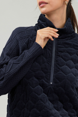 Ryan Quilted Pullover Jacket