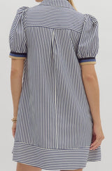 Sadie Striped Swing Dress