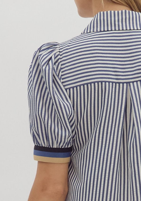 Sadie Striped Swing Dress