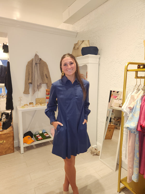 Sophie A-Line Shirt Dress