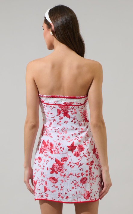 Tilly Strapless Mini Dress