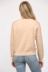 Megan Striped Crew Neck Sweater